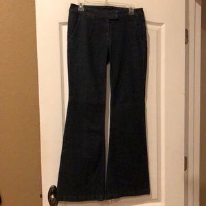 JCREW wide leg trouser jean